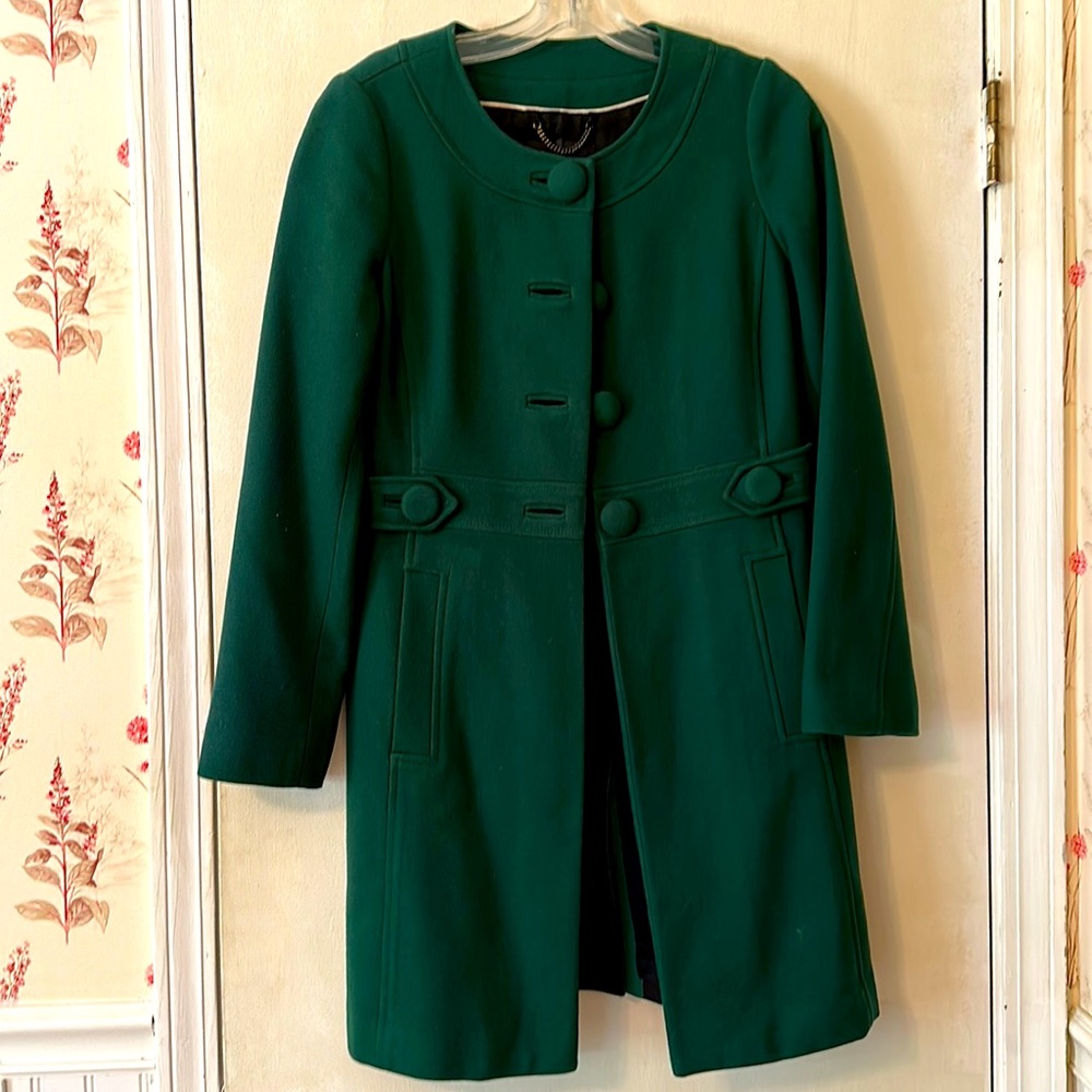 Banana Republic green coat